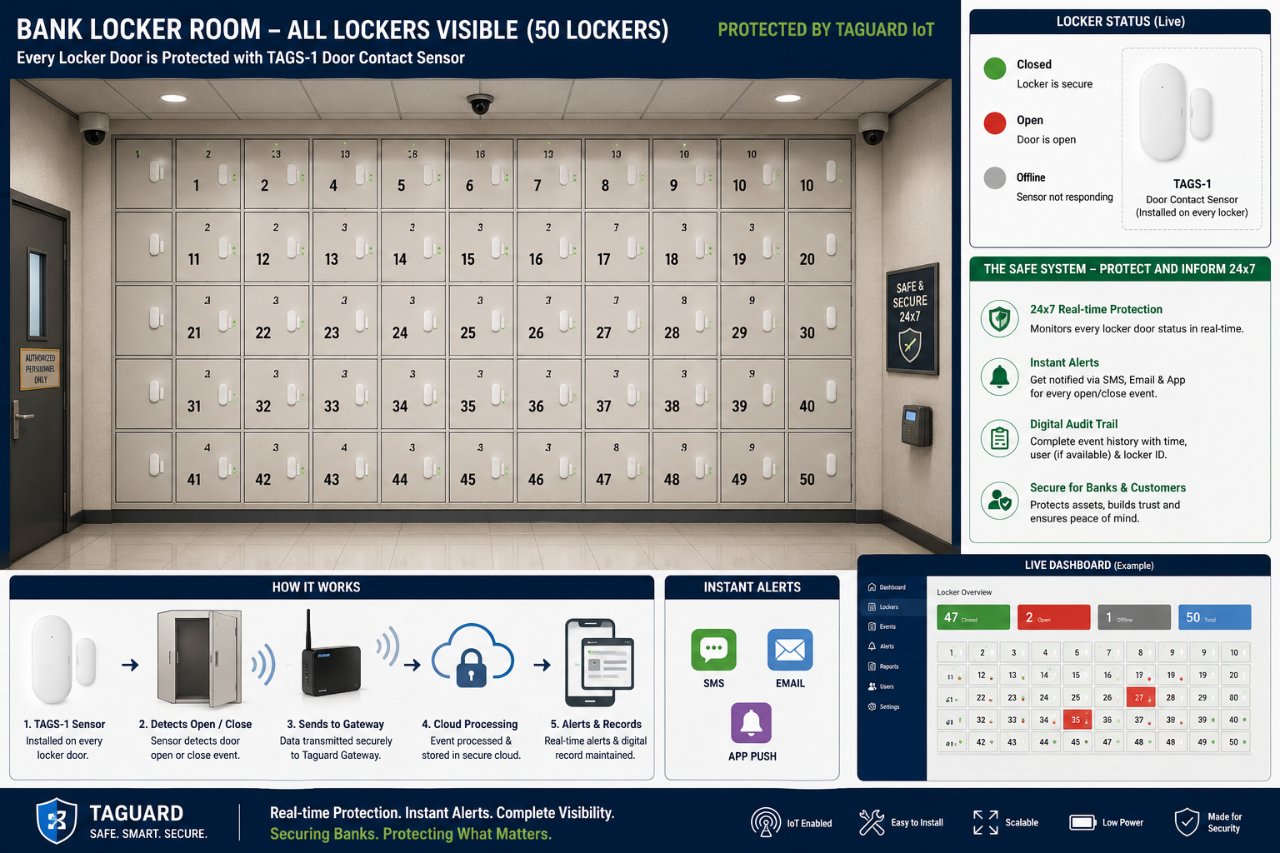 Bank Locker Security System Real Time Monitoring BLSEC