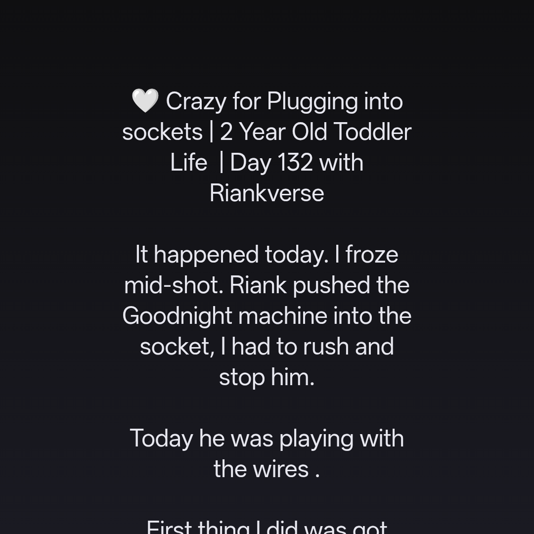 Crazy for Plugging into sockets